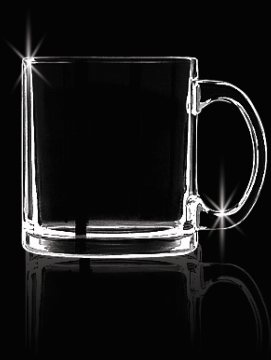 13 Oz. Warm Beverage Glass Mug 1