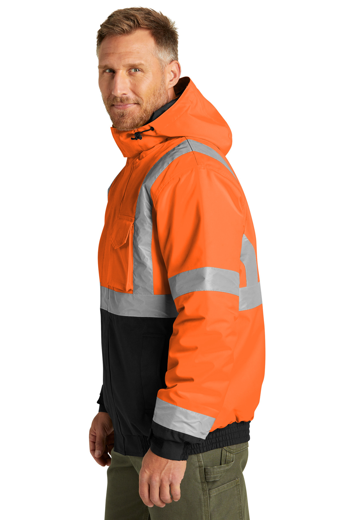 CornerStone ANSI 107 Class 3 Economy Waterproof Insulated Bomber Jacket CSJ500 1