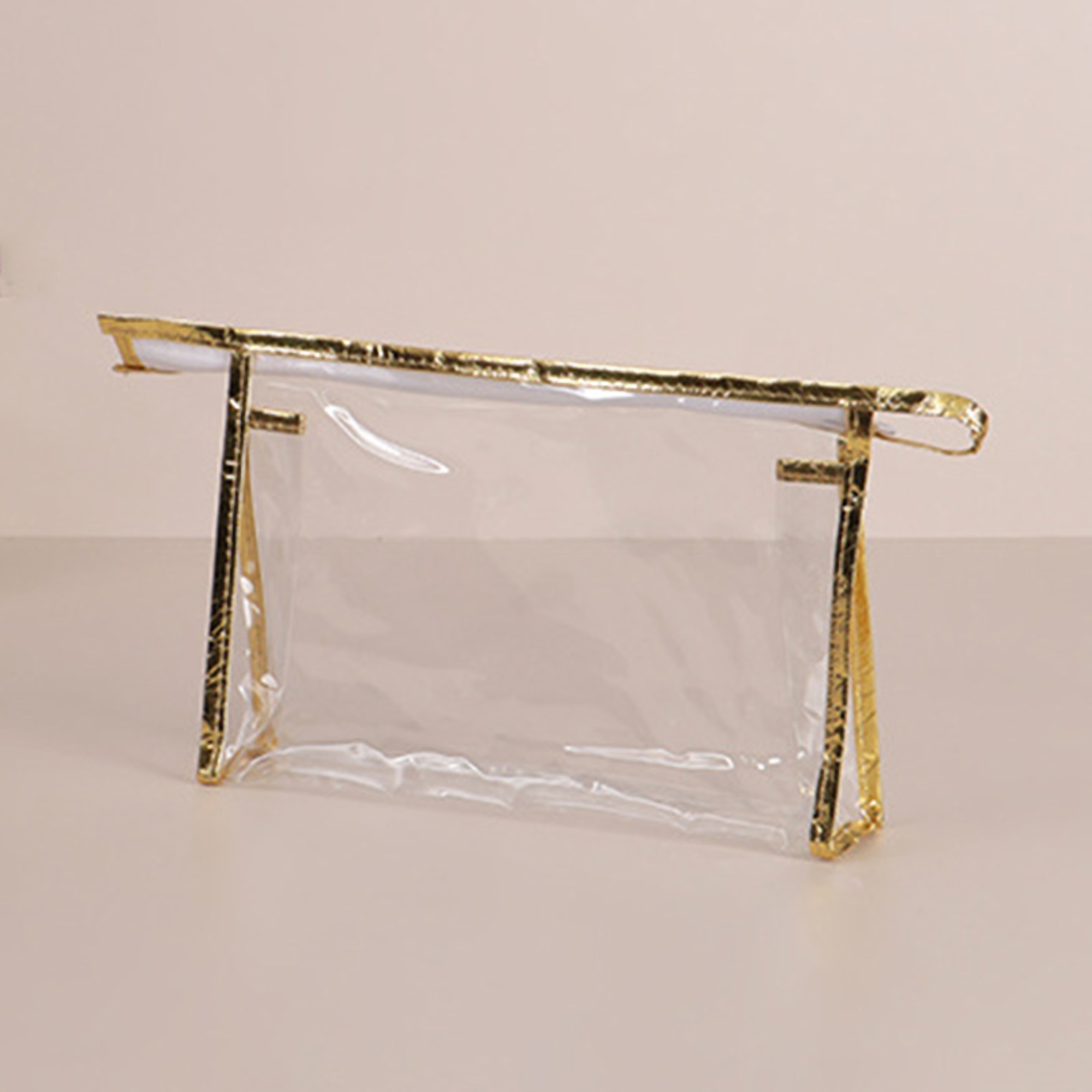 Transparent Travel Tolietry and Coesmetic Pouch 2