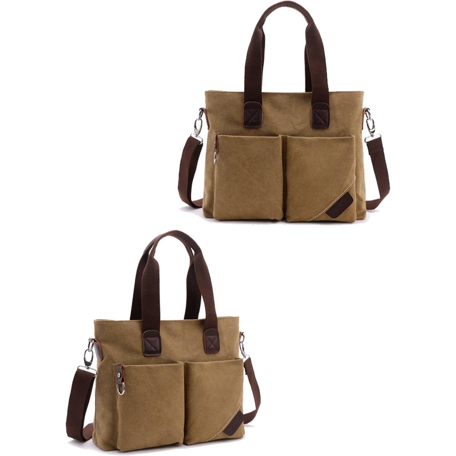 Women Satchel Shoulder Handbags with Multiple Pockets 2