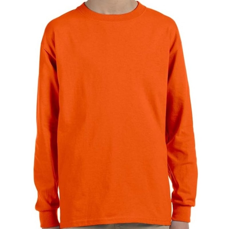 Gildan Ultra Cotton® Youth 6 Oz. Long-Sleeve T-Shirt 2