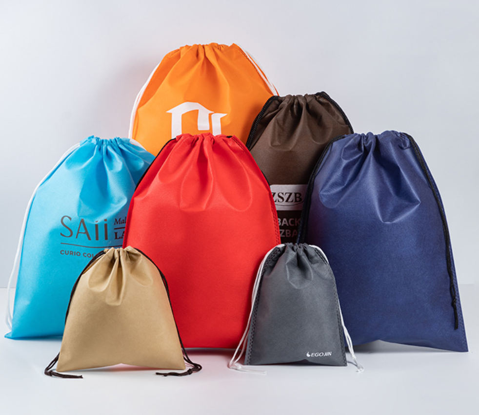 Non-woven Drawstring Laundry Bag 2