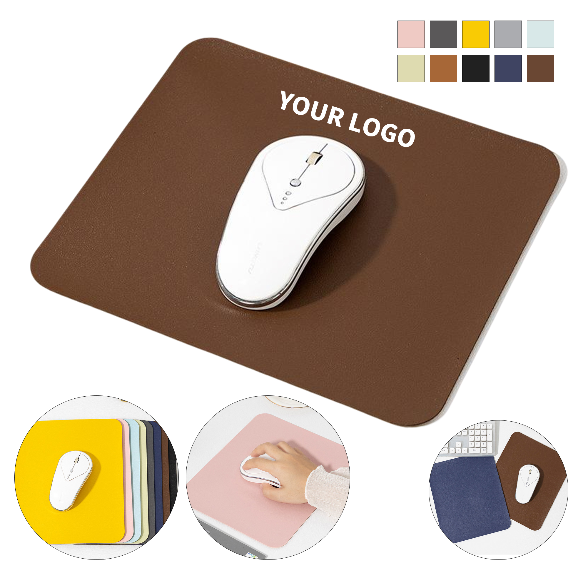 Rubber Mouse Pad With Antimicrobial Protection 10