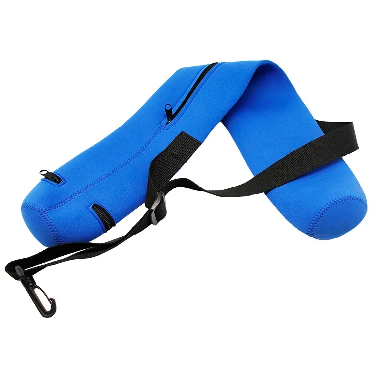 6 Can Neoprene Tube Cooler, custom koozie with logo imprint 2
