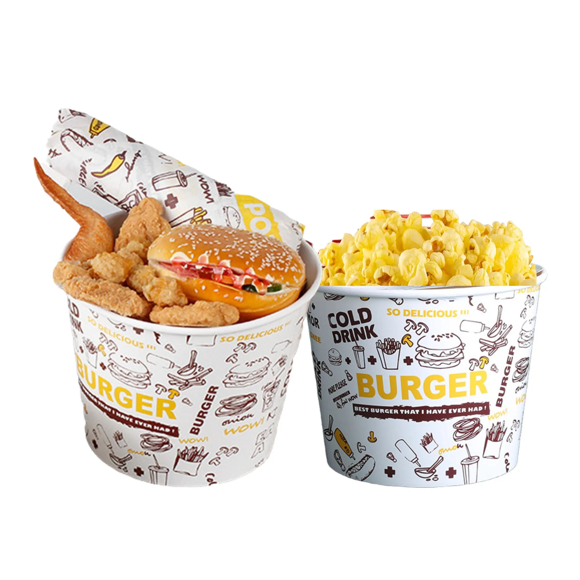 85 oz Costomed Popcorn Bucket