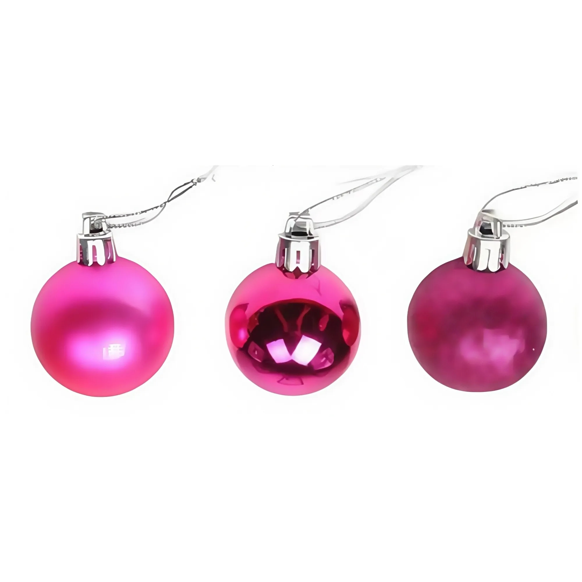 Party Christmas Plastic Decorative Balls 10