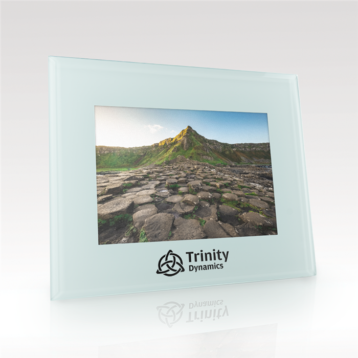 White Glass Photo Frame 7