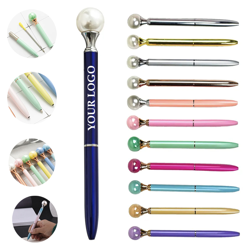 0.7 MM Writing Big Pearl Retractable Ballpoint Pen 1