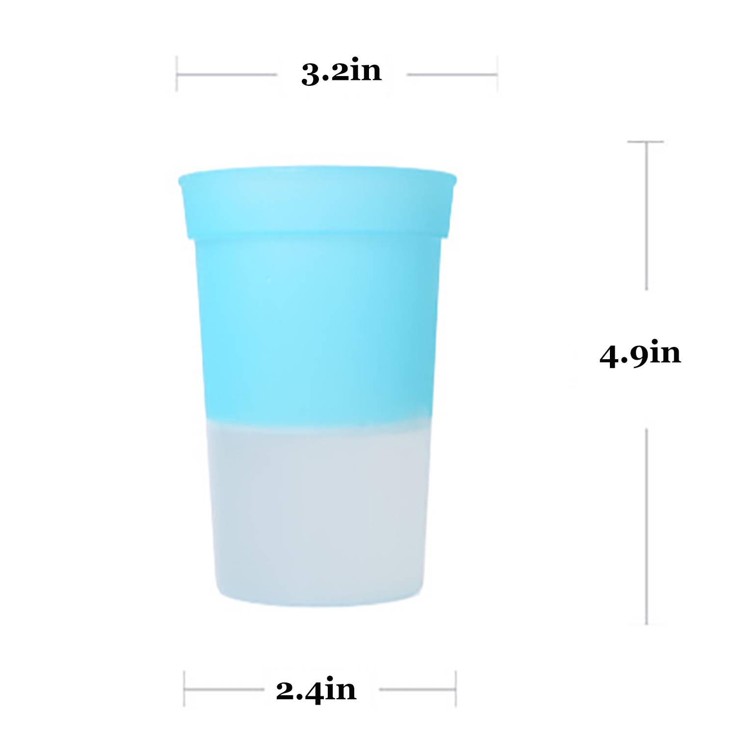 16Oz Children'S Temperature-Sensitive Color-Changing Cup 4