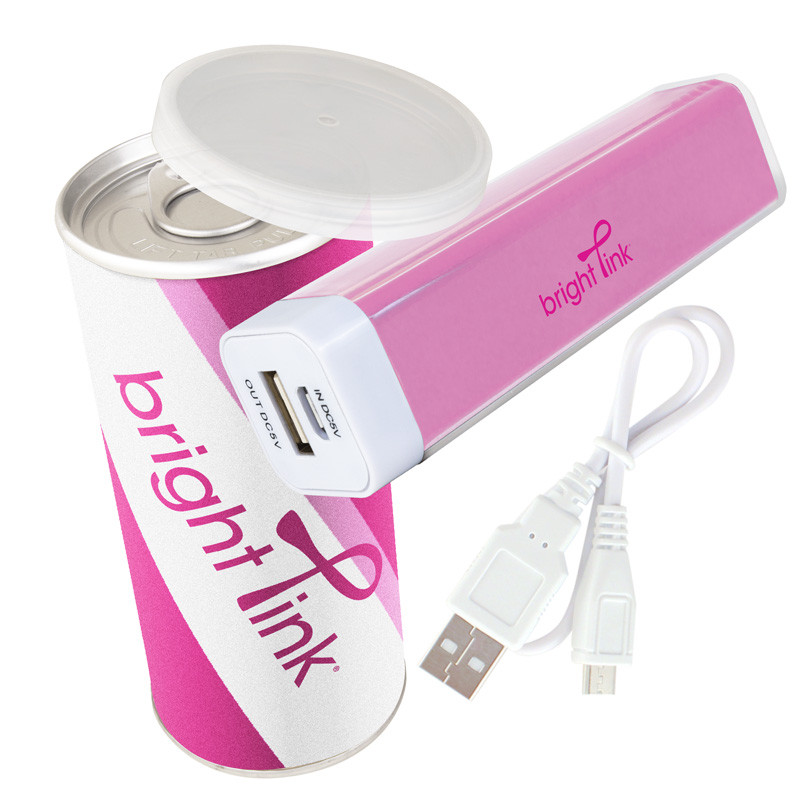 Power Shot 10 - 2200 mAh Plastic USBP2200P Power Bank in Branded Can 6