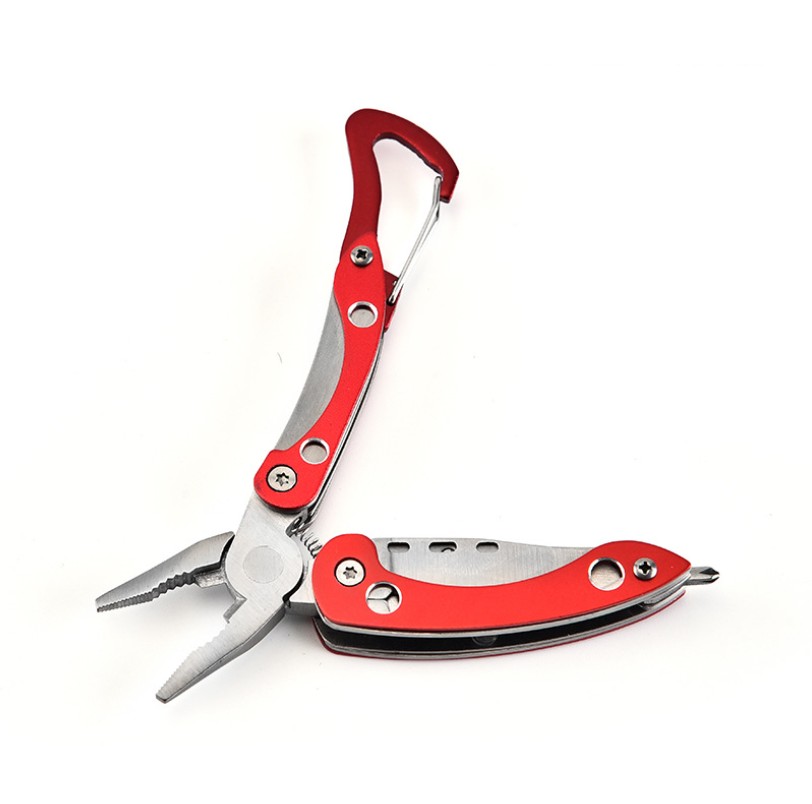 Multi-Tool Folding Pliers with Carabiner 8