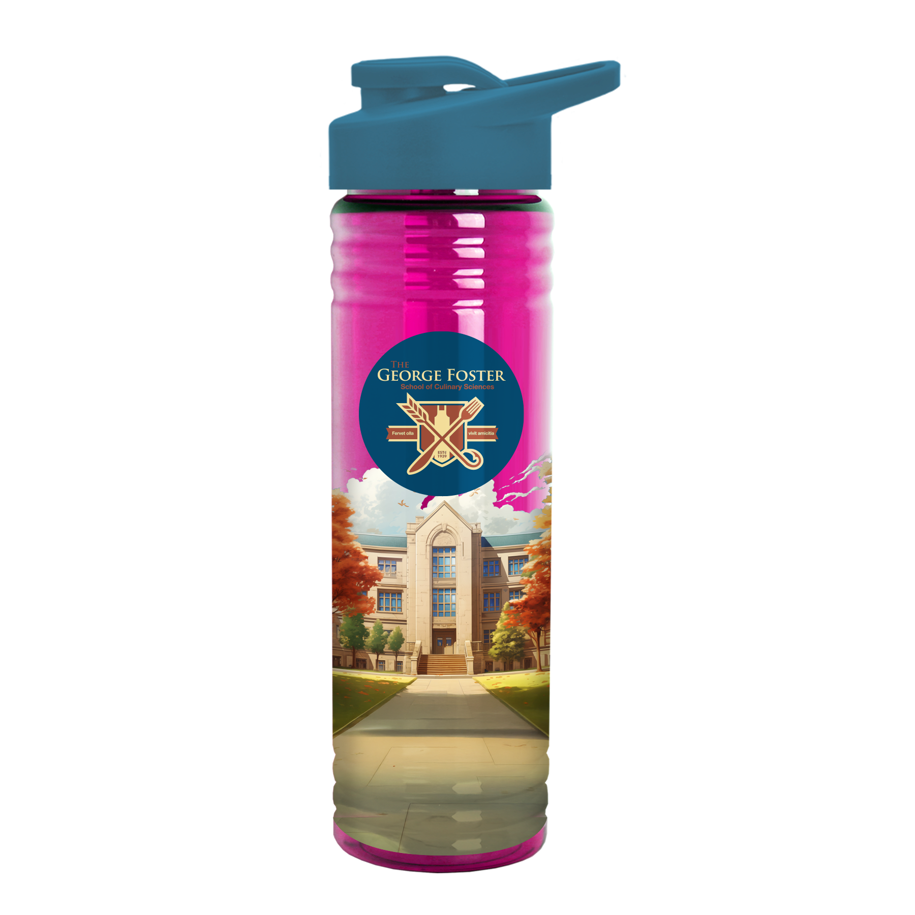 Garyline® Slim Fit Bottle with Drink-Thru Lid - 24 oz. 160