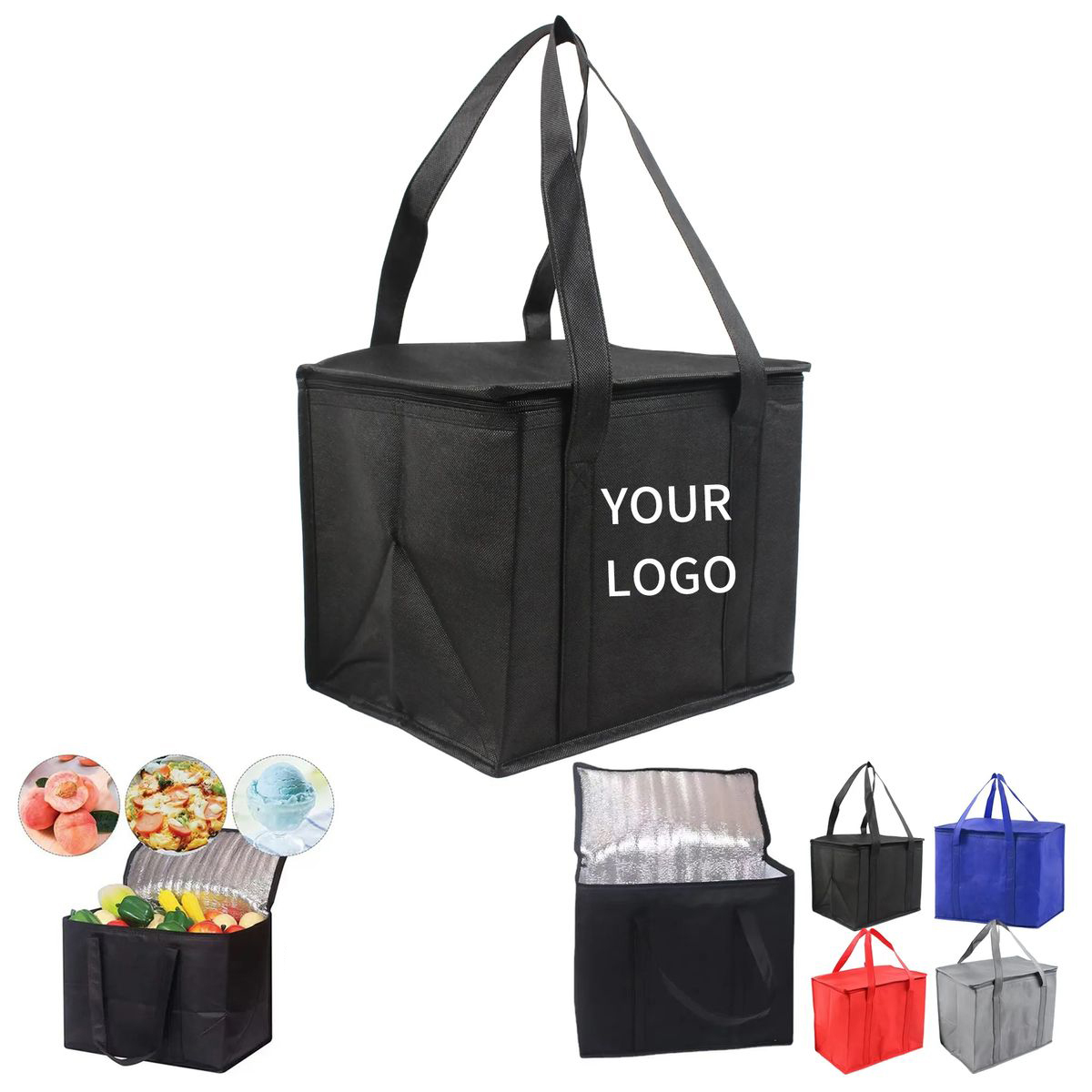 Thermal Insulated Grocery Bag for Travel Use 5