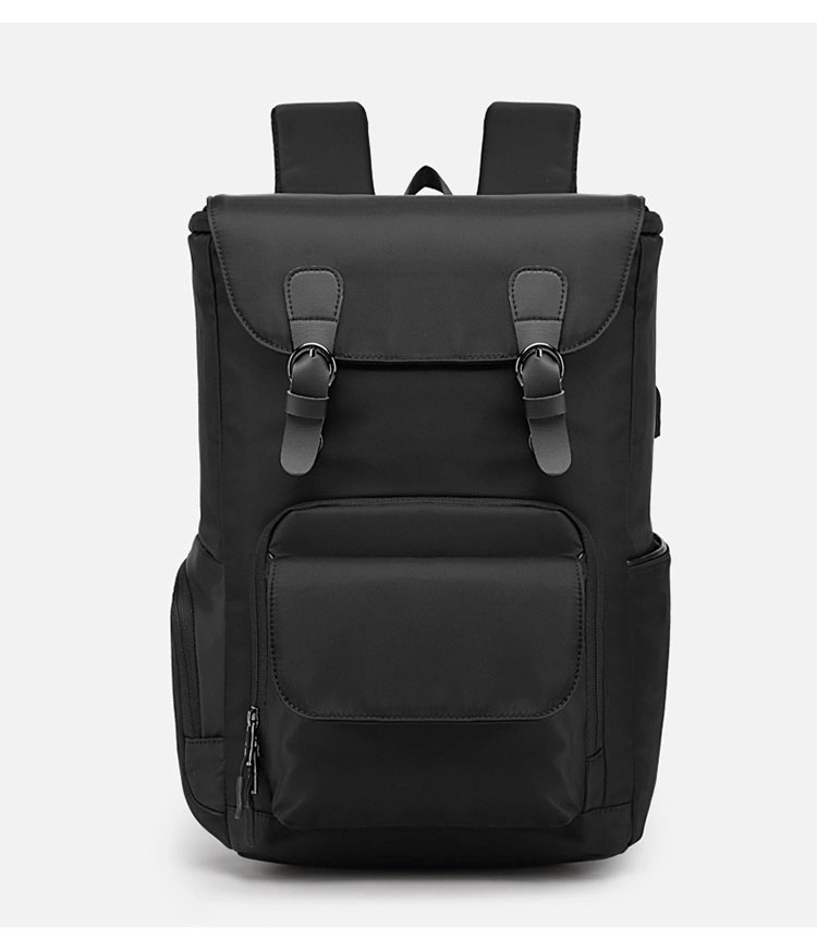 Custom Men's Sports Waterproof Laptop Bags with USB Port 10