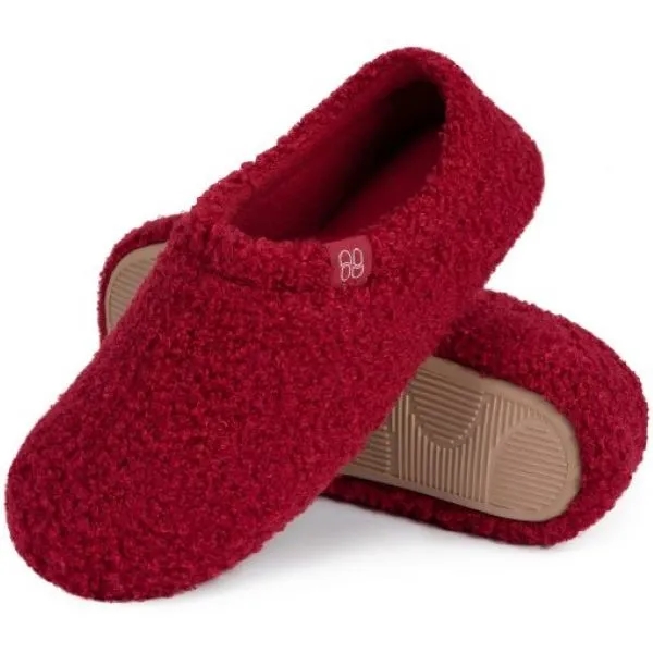 HomeTop Women's Cozy Memory Foam Loafer Slippers 11
