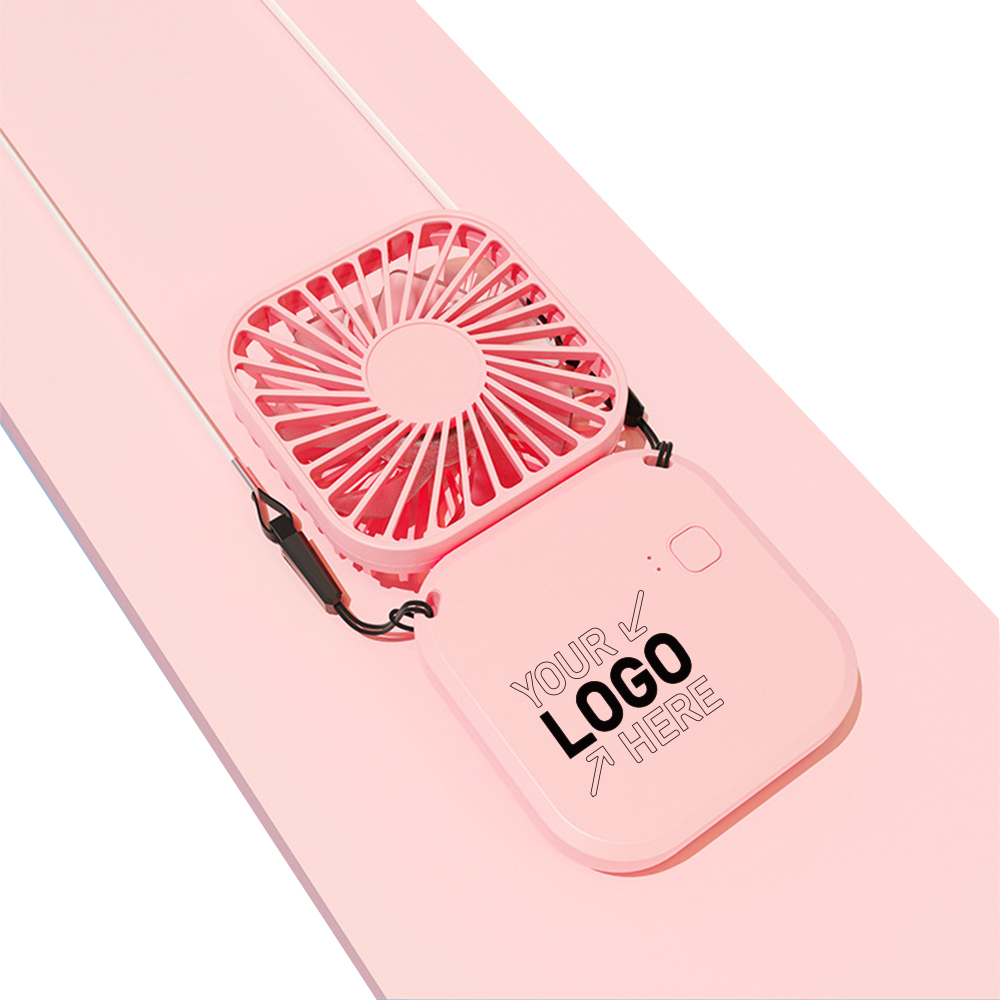 Portable Necklace Folding Fan 5