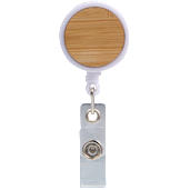 Bamboo Badge Holder 20