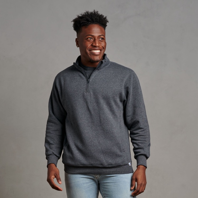 RUSSELL ATHLETIC DRI-POWER® Unisex Quarter-Zip 13