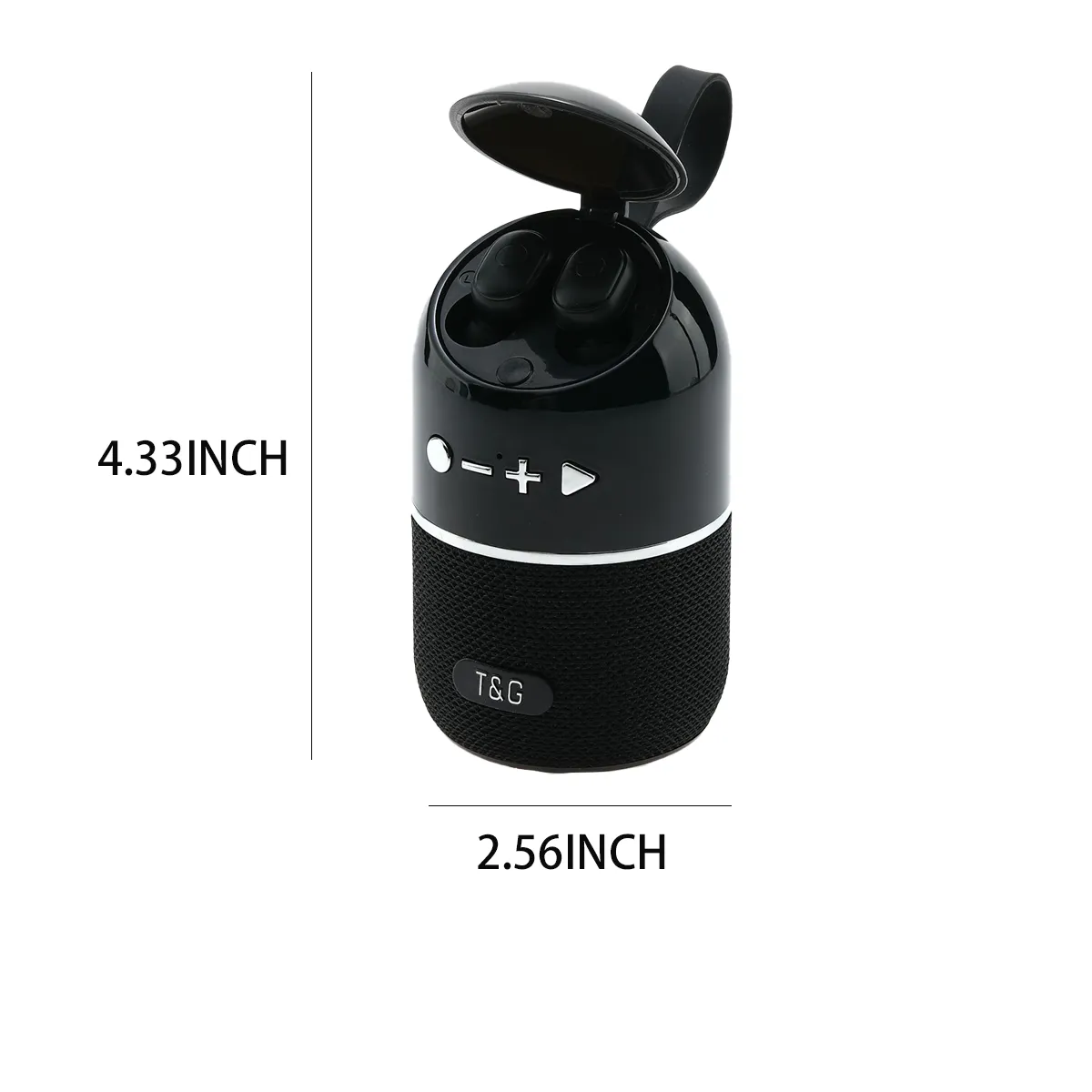 Portable Bluetooth Speaker With Wireless Sports Headphone 3