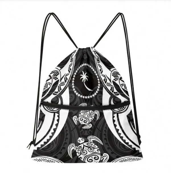 Tribal Print Drawtsring Backpack 5