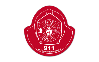 Fire Helmet Vinyl Jar Opener 27