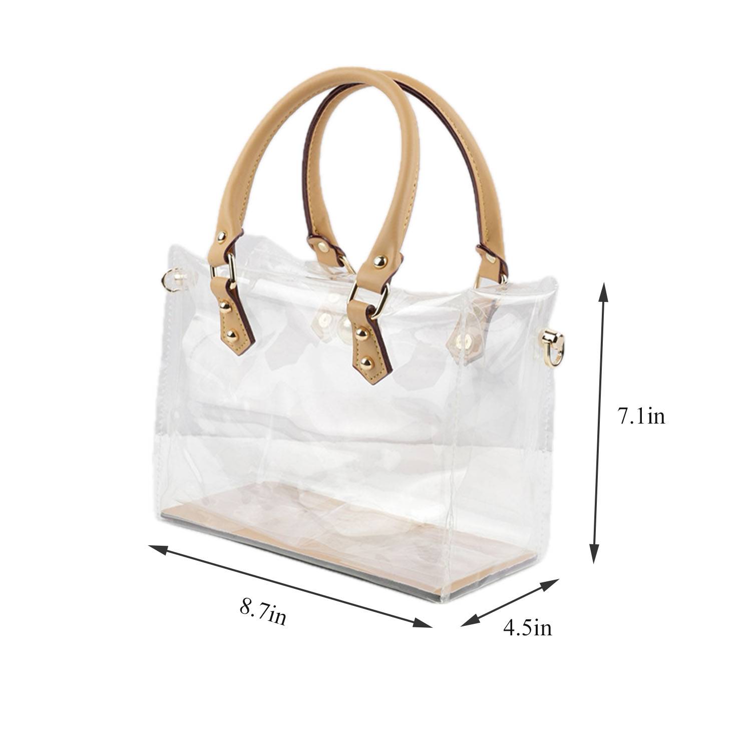 Clear Pvc Tote Bag 2