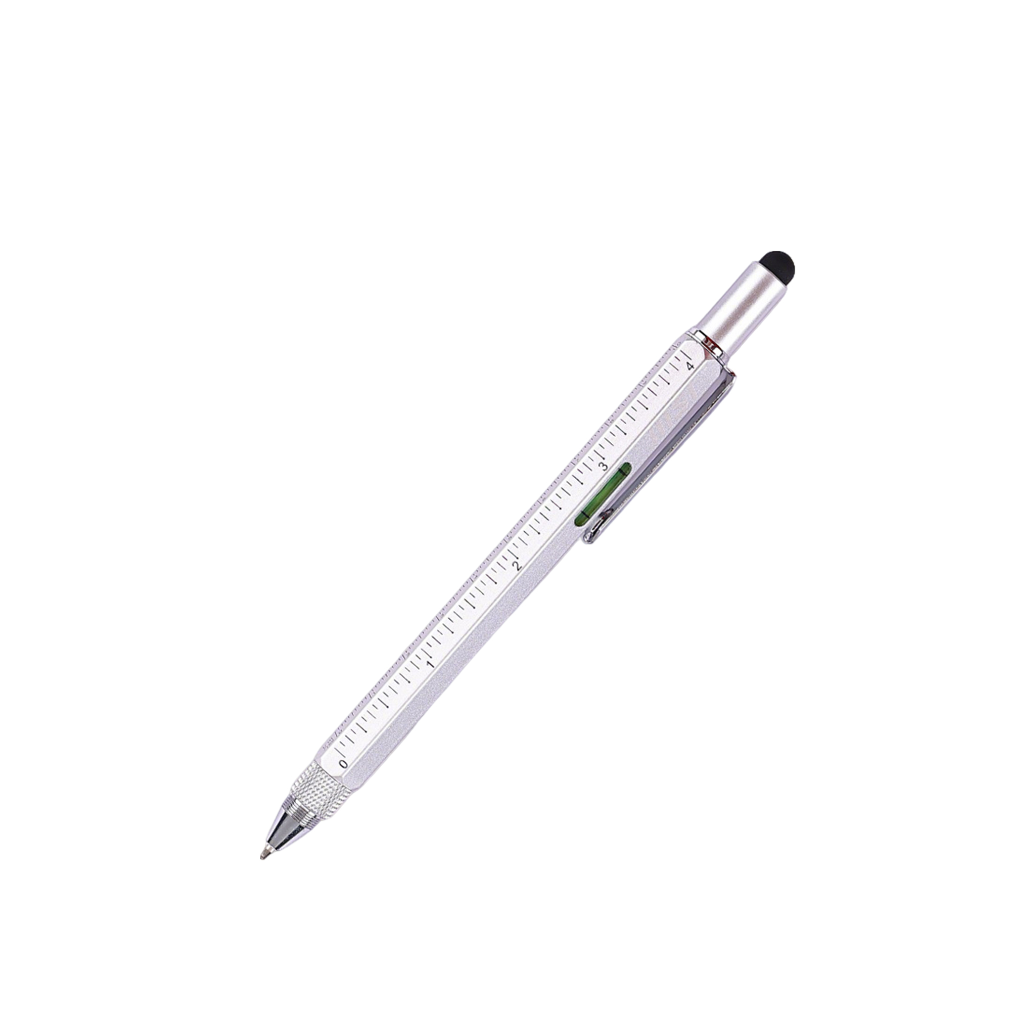 Twist Action Multi Tool Ballpoint Pen With Ruler 9.5 x 0.38 x 0.38" 4