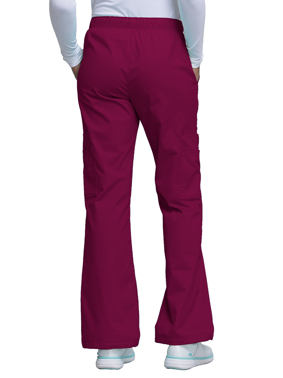 Cherokee - Workwear Core Stretch - Mid Rise Pull-On Cargo Pant 30