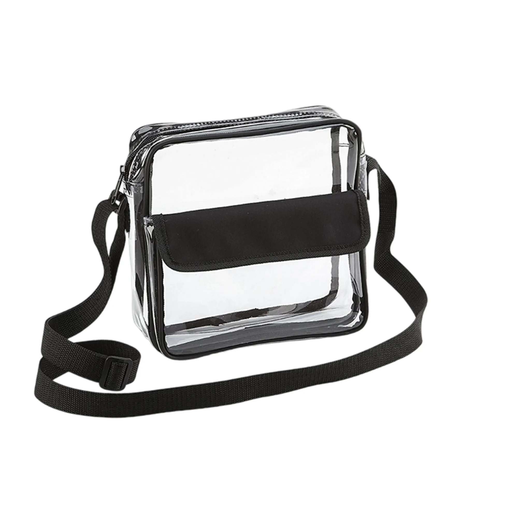 Single-Shoulder Crossbody Makeup Bag with Strap 4