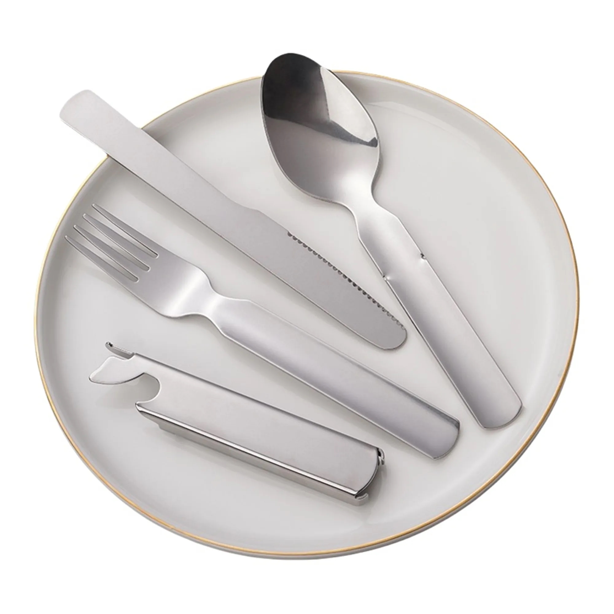 4 In 1 Flatware Cutlery Set 8