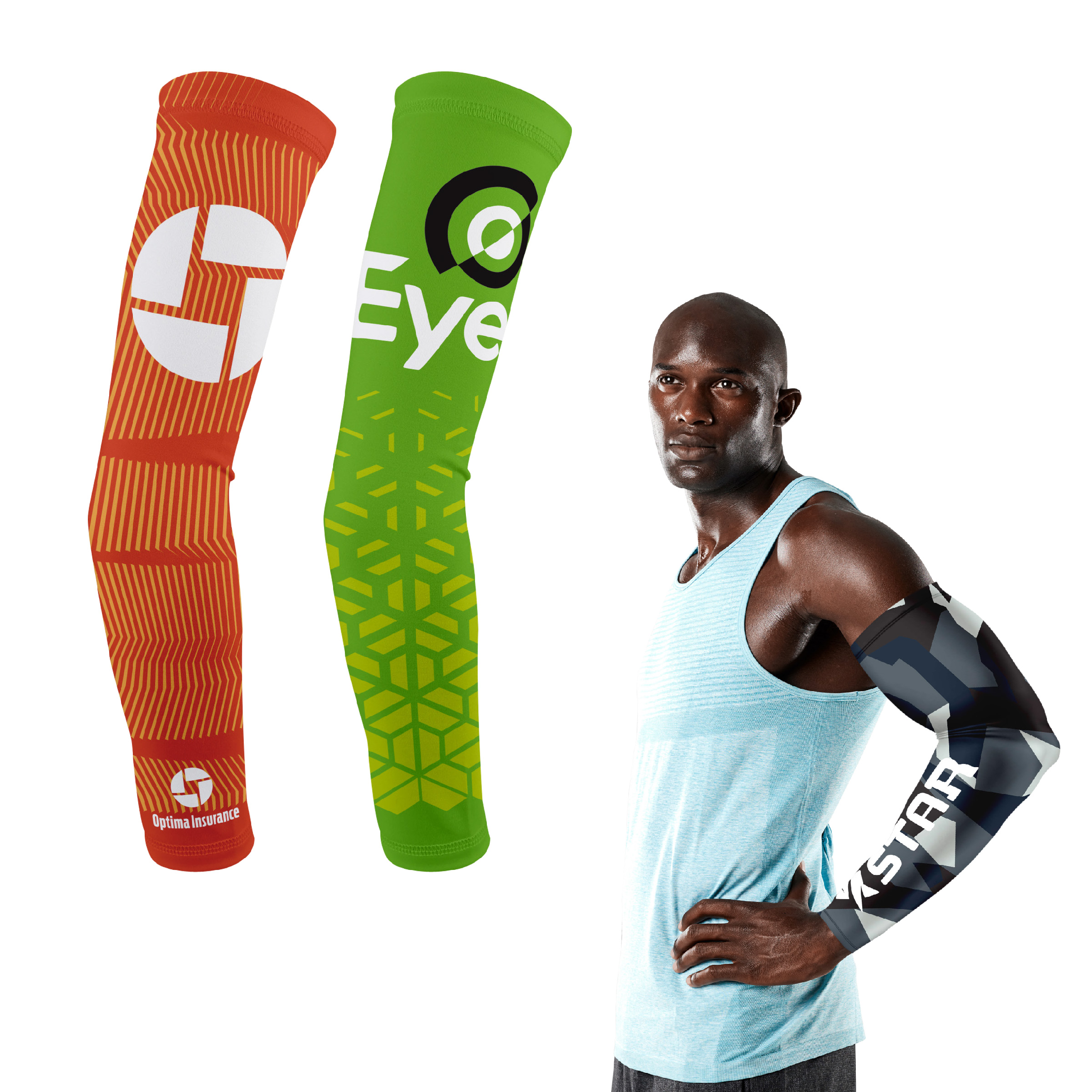 Adult FlexFiber™ Sport Sleeve (Small/Medium) Full Color 1
