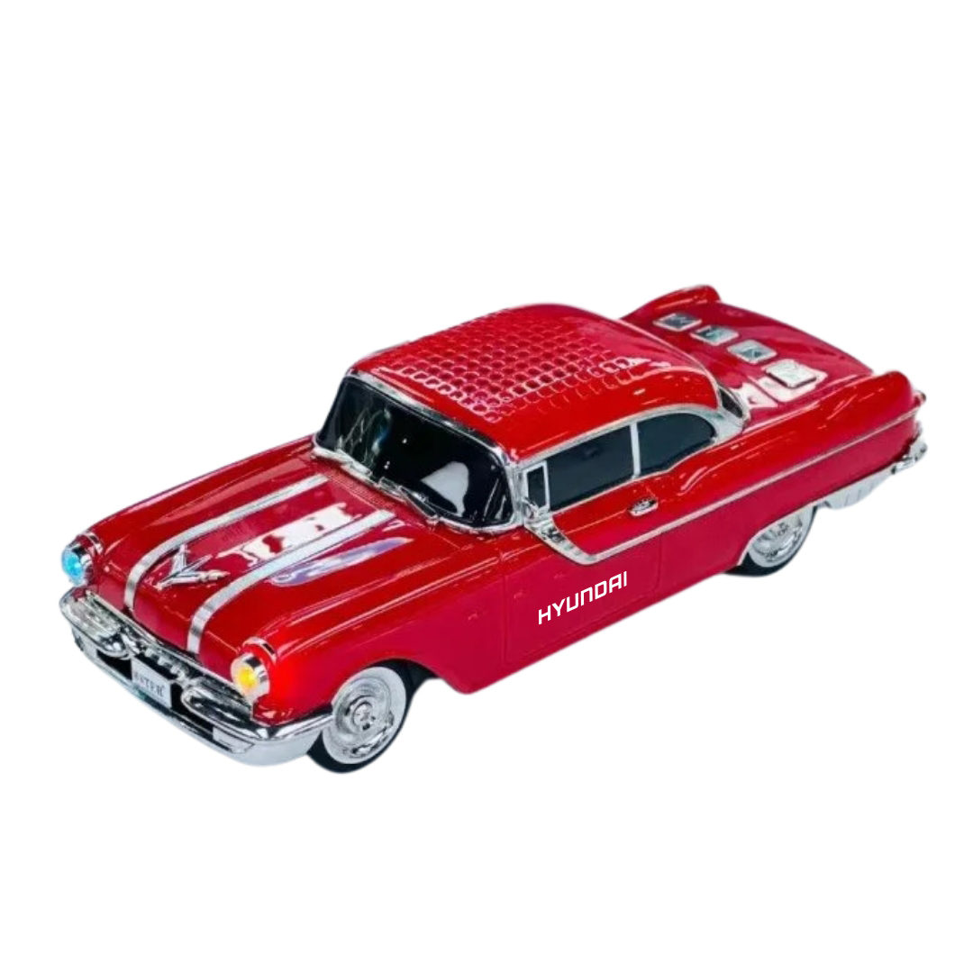 SonicWave Drive Vintage Car Bluetooth Speaker 4