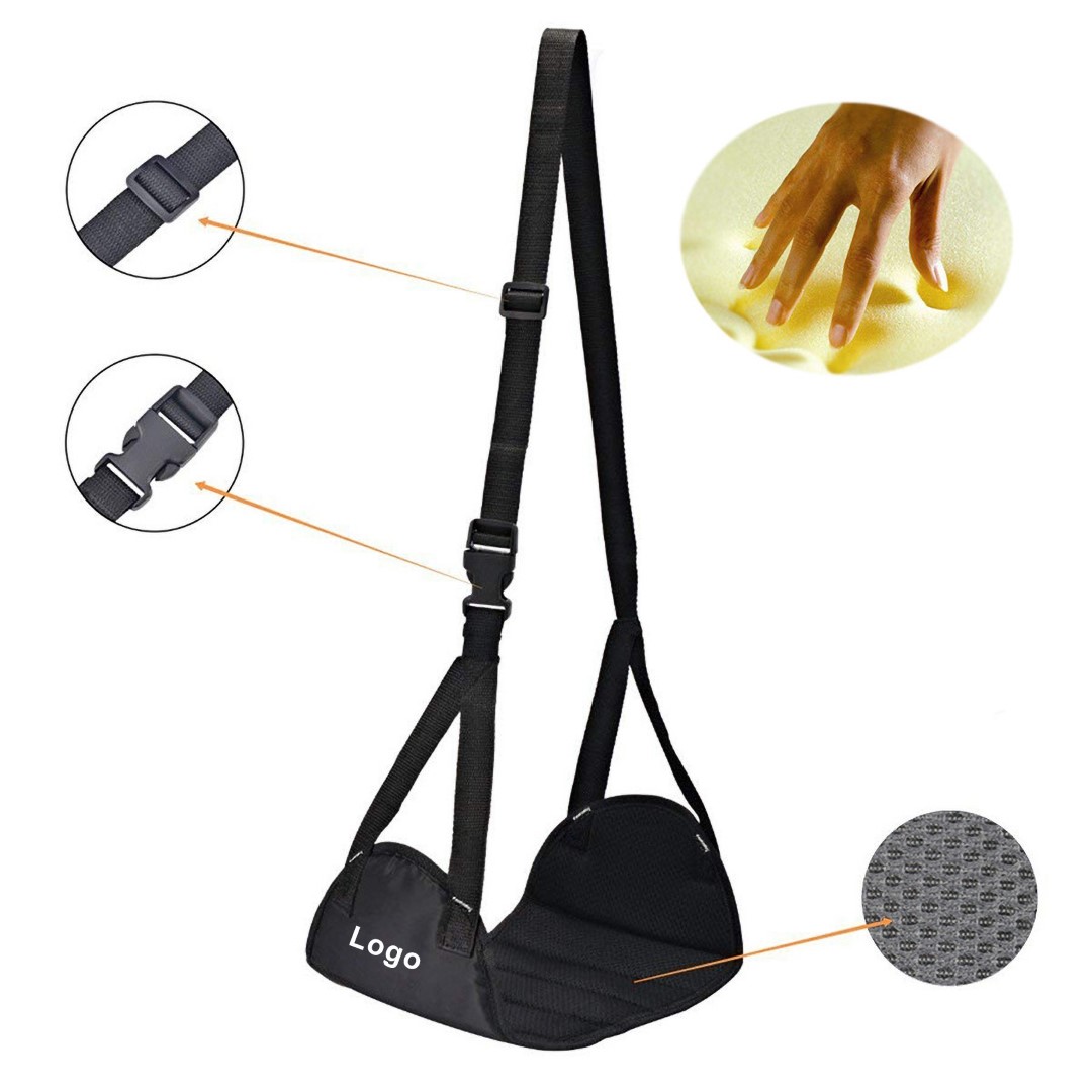 adjustable Hammock Foot Rest Office Travel 1
