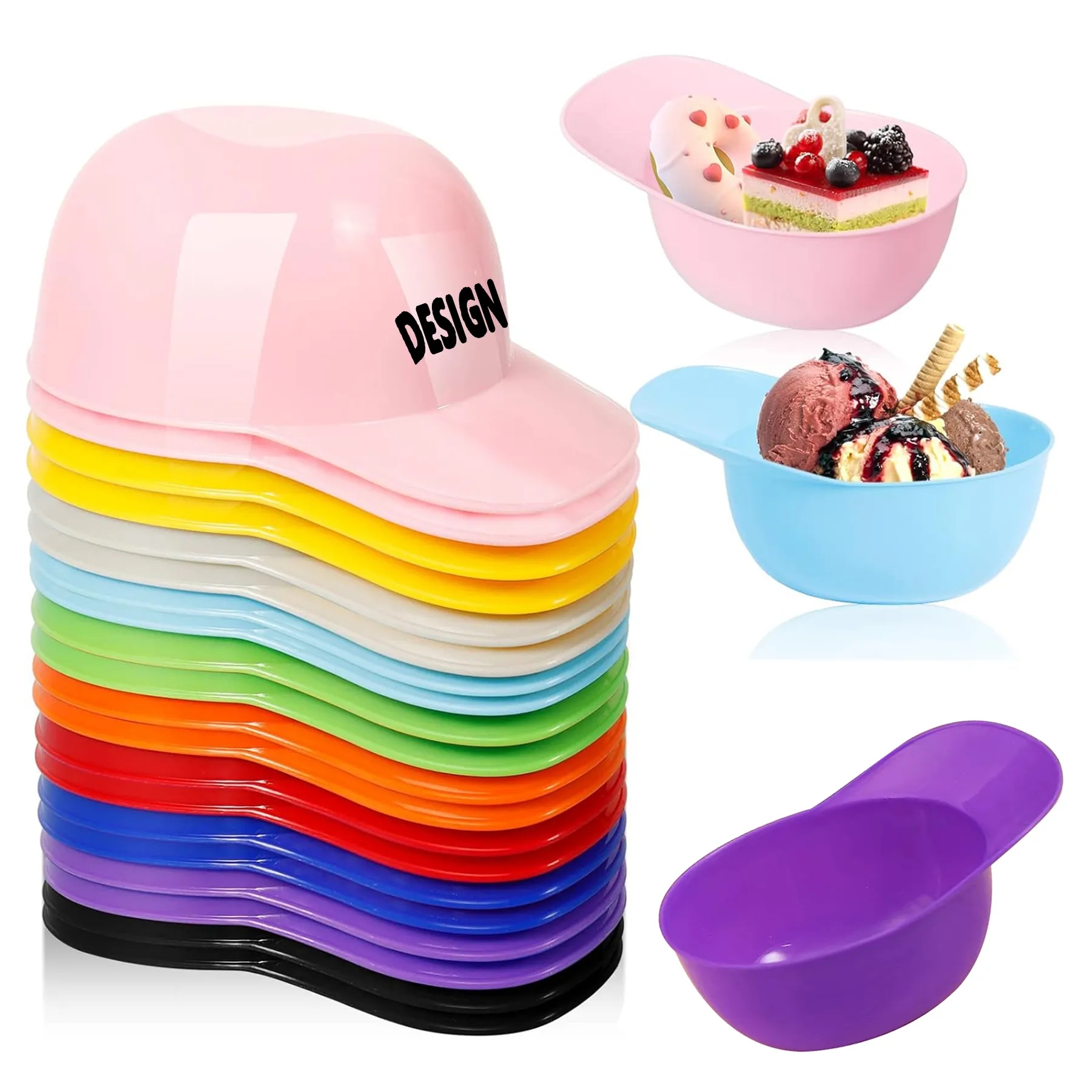 Baseball Helmet Ice Cream Snack Bowl 1