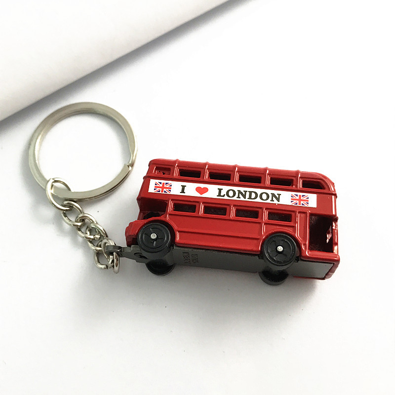 Creative British Bus Keychain 8