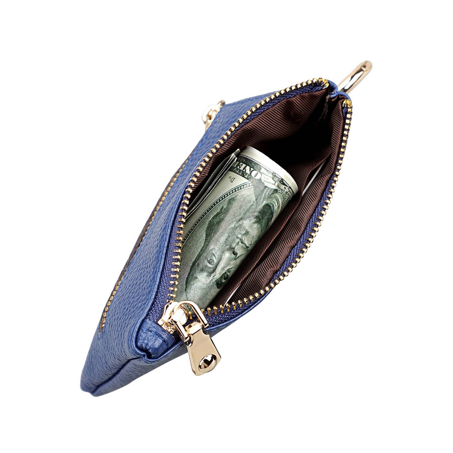 Multifunctional Leather Holding Change Key Wallet Bag 2