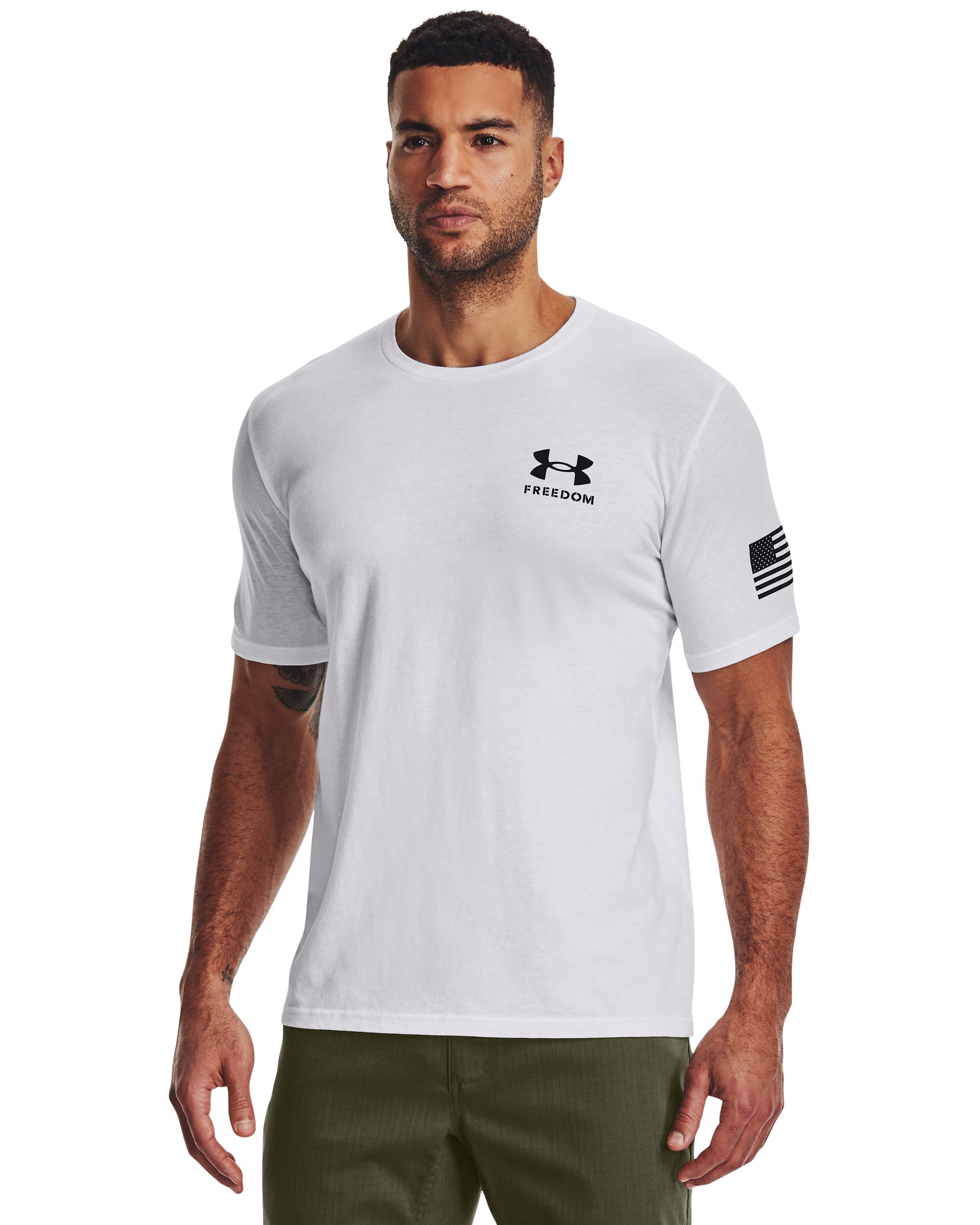 UA Freedom Flag Camo Men's T-Shirt 3