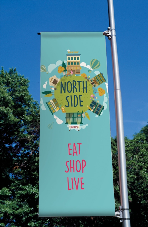 24" x 36" Vinyl Boulevard Banner Single-Sided 4
