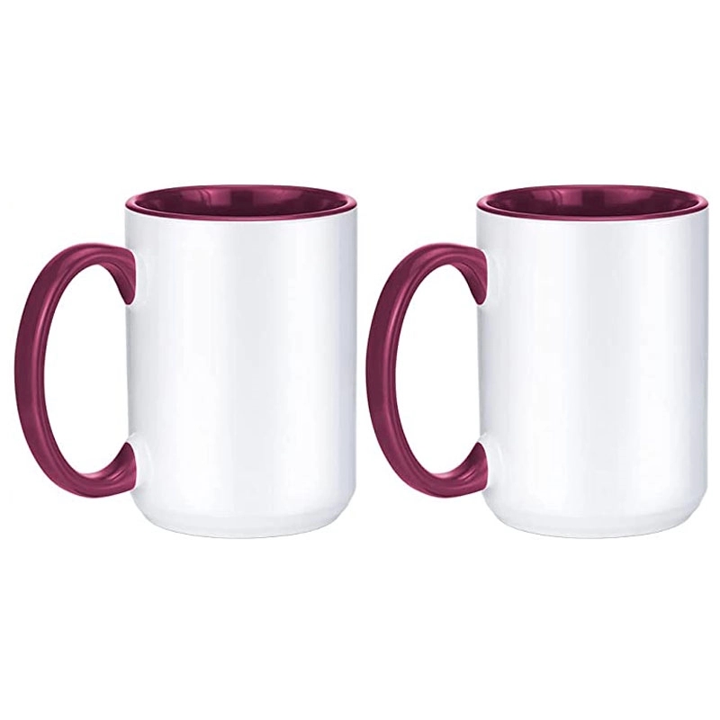 15 Oz. Ceramic Drinking Cups for Coffee or Tea 8