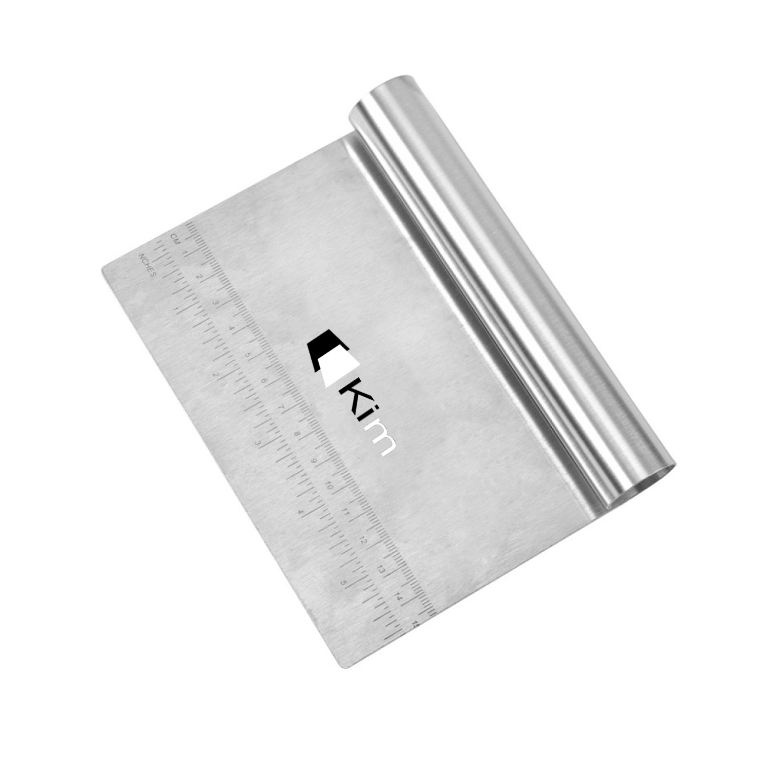 Graduated Stainless Steel Dough Cake Cream Scraper 3