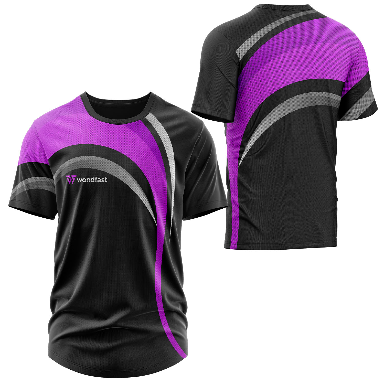 Unisex 150 GSM Short Hole Mesh Performance Sublimation Short Sleeve T-shirt 2
