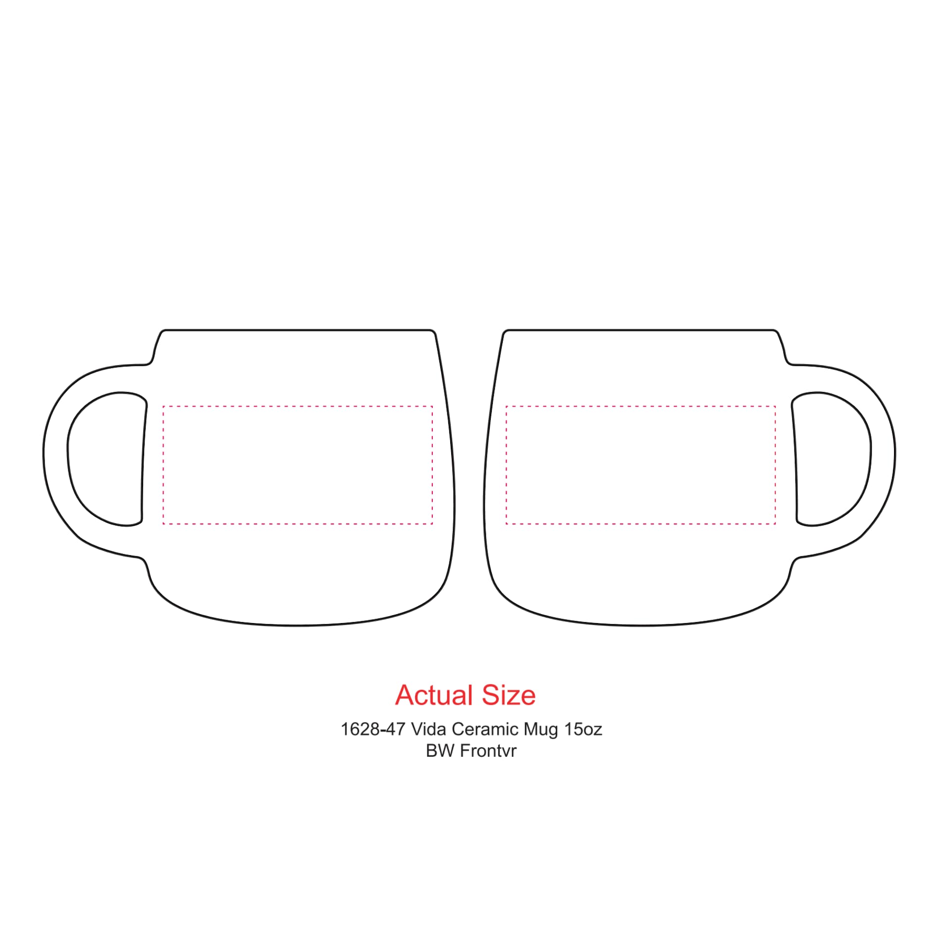 Vida Ceramic Mug 15oz 51