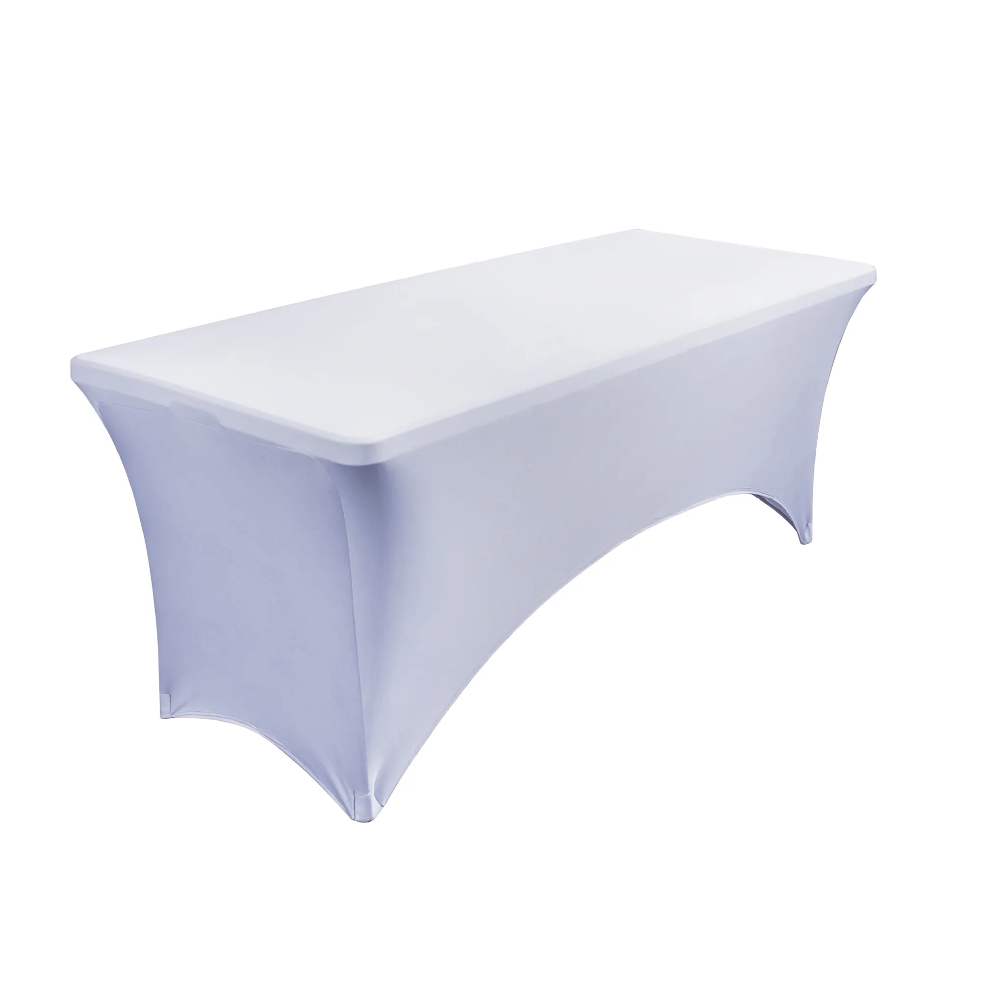 MOQ 1PCS Full color 6FT Stretch Tablecloth 4