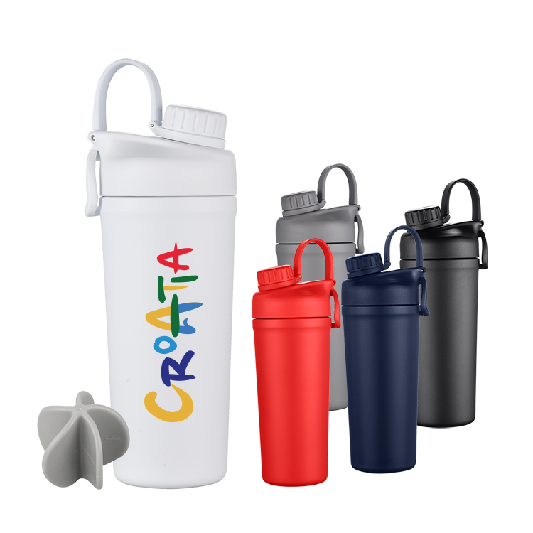 26 oz. Double Wall SS Vacuum Tumbler Ice Shaker 6