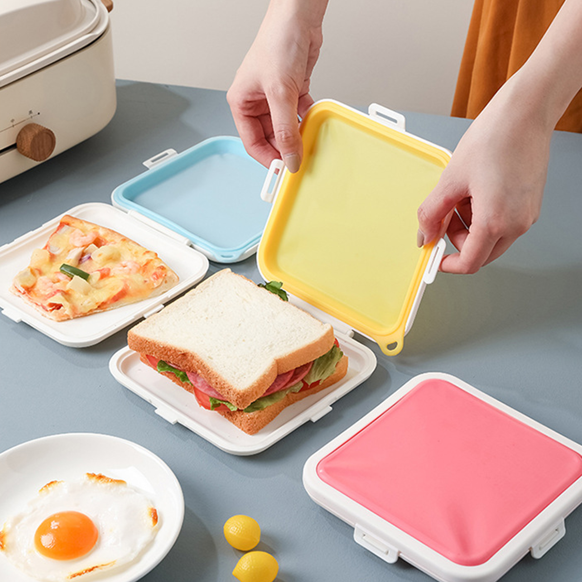 Polypropylene Outdoor Portable Lunch Box 6