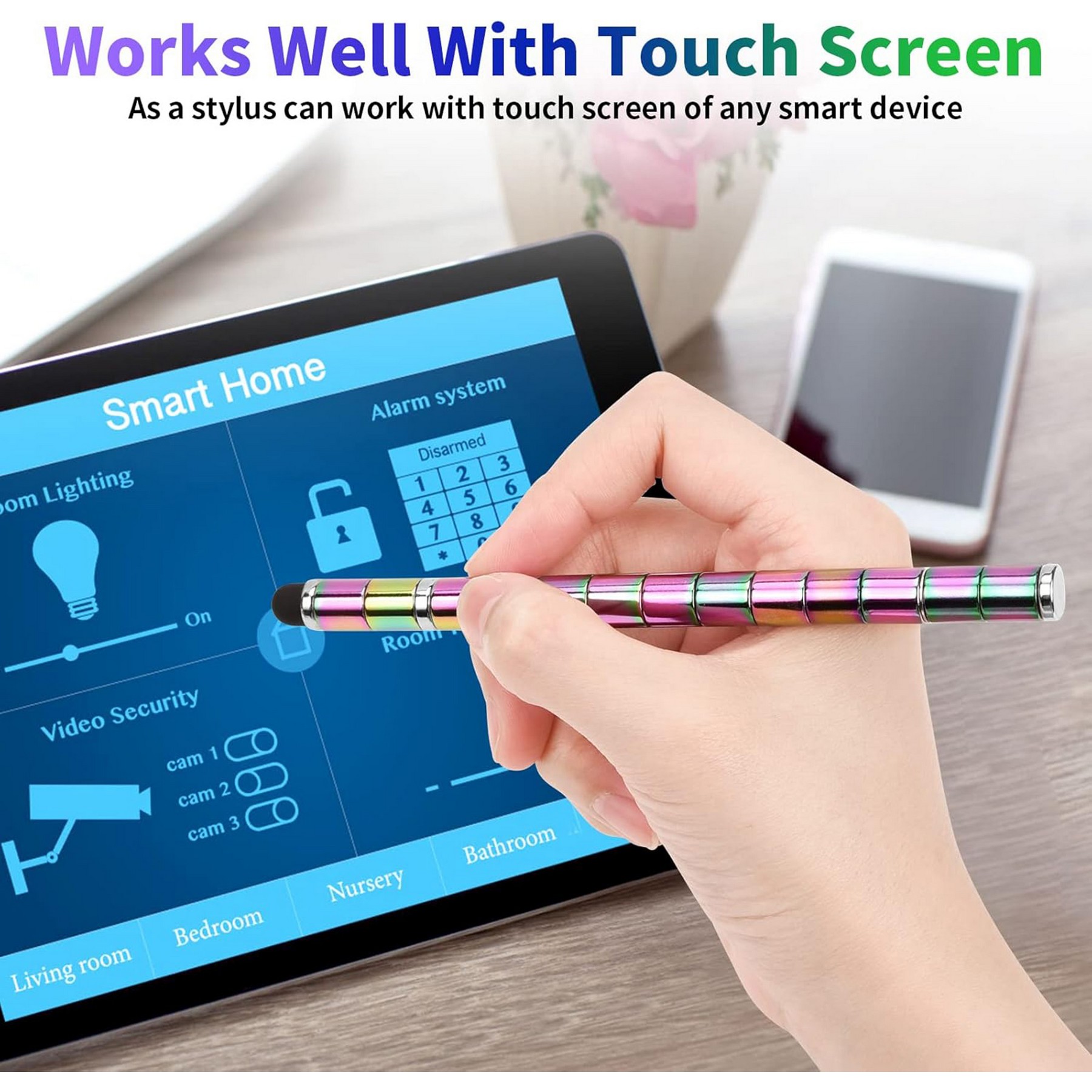 Decompression Magnetic Metal Fidget Pen 3