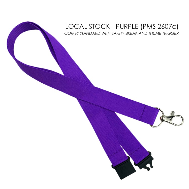 Polyester Lanyards - 20mm Local Stock) 11