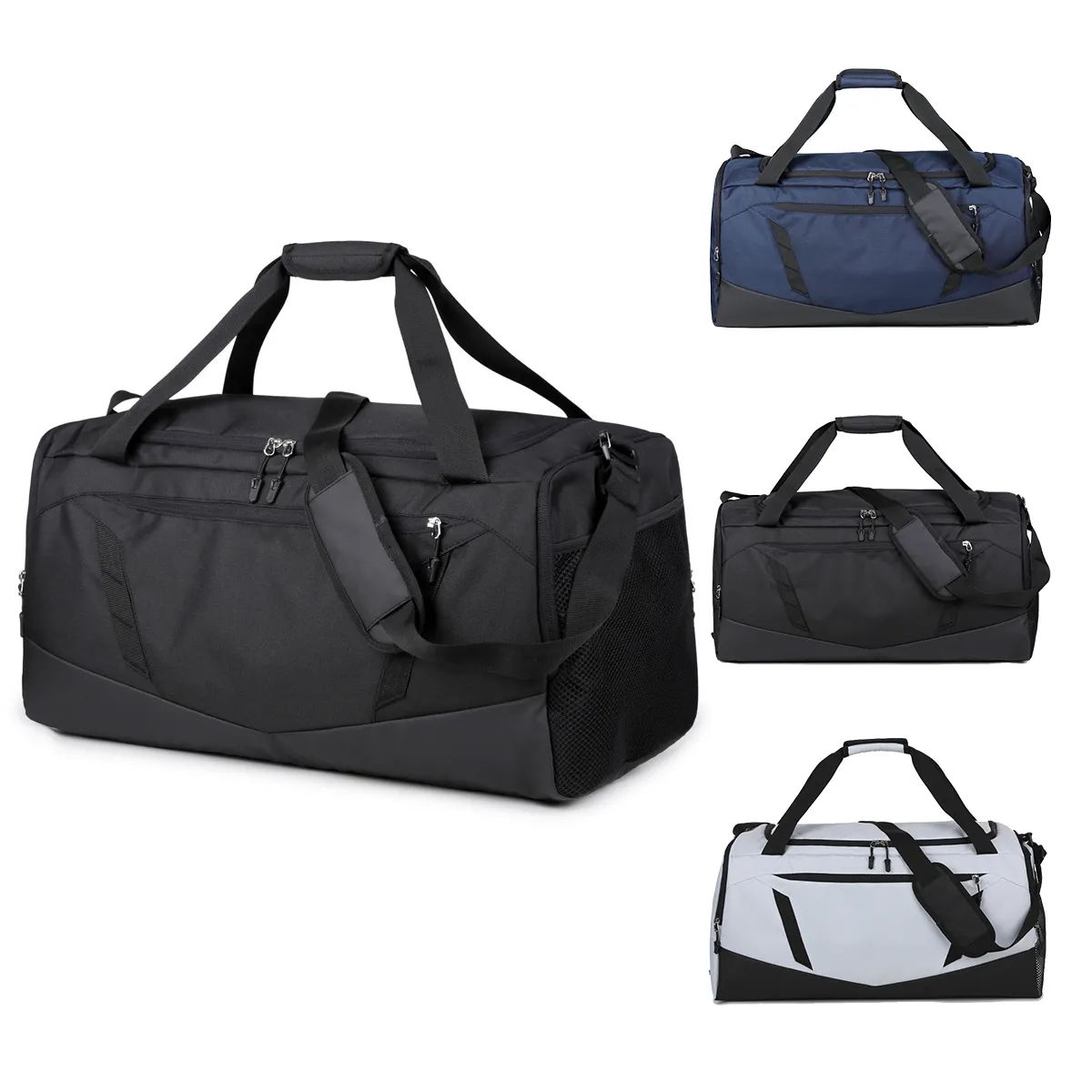Sports Gym Duffel Bag with Shoe Compartment 1