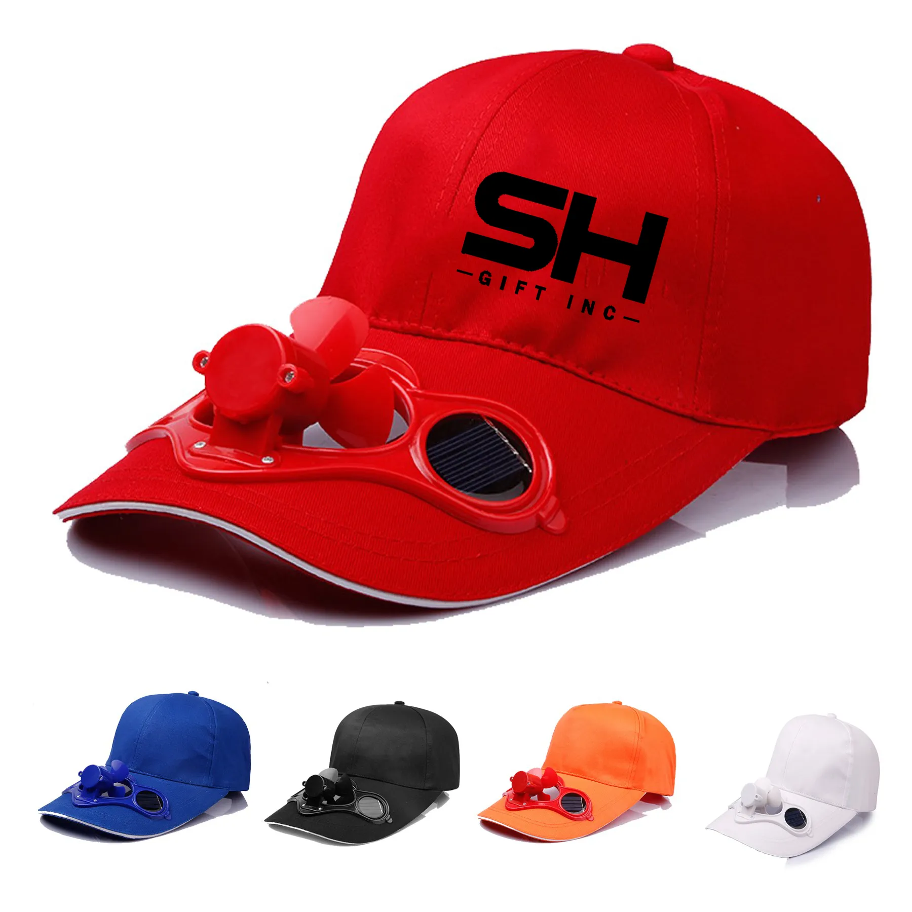 Solar Powered Fan Baseball Hat 2