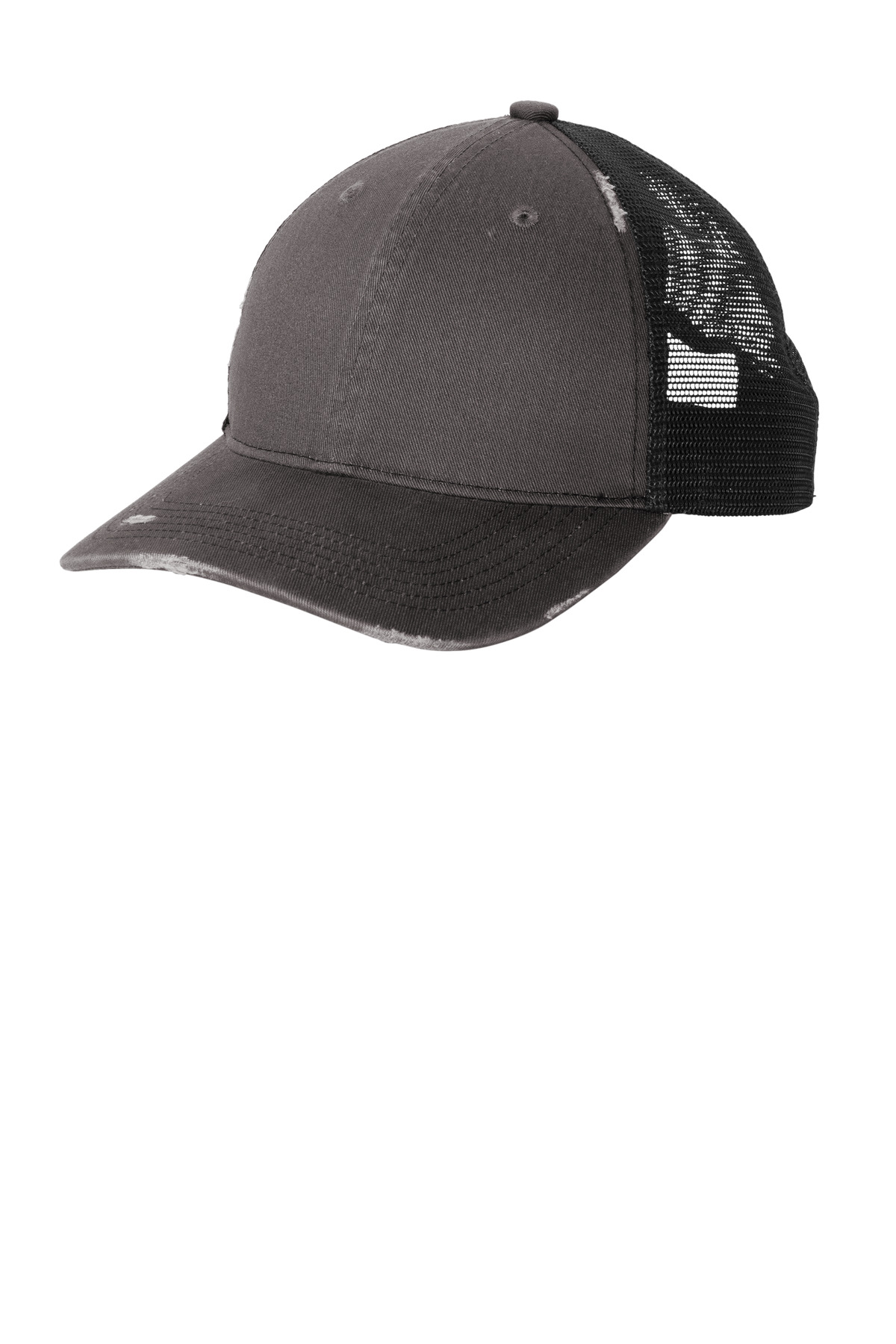 Port Authority Distressed Mesh Back Cap C600 26